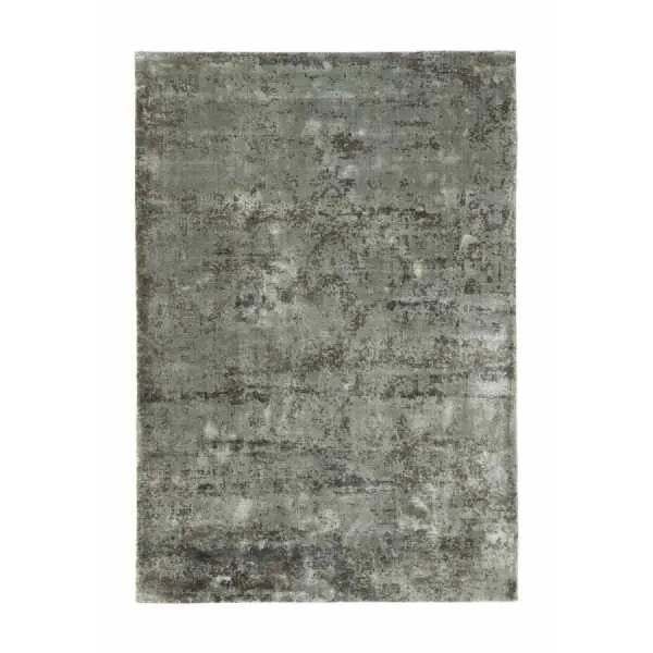 Rug Guru Modern Rectangular Viscose Persia Fossil Mist Floor Rug 120x170cm